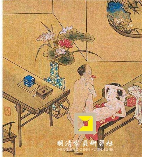 春宮畫(huà)中的古典家具 末編 | 風(fēng)月無(wú)邊