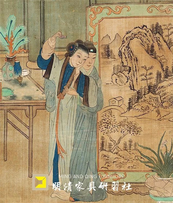 春宮畫(huà)中的古典家具 末編 | 風(fēng)月無(wú)邊