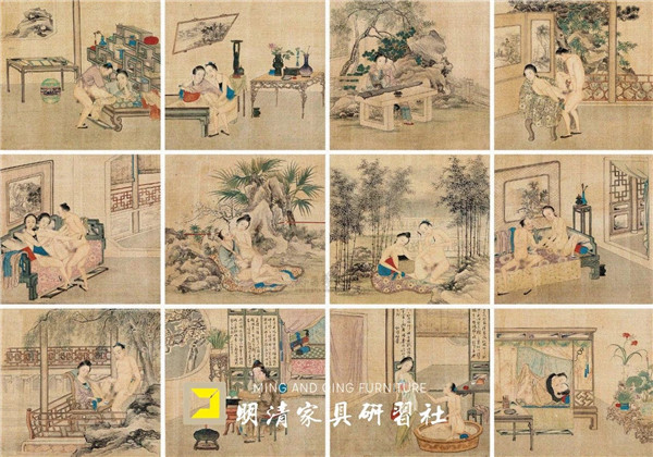 春宮畫(huà)中的古典家具 末編 | 風(fēng)月無(wú)邊