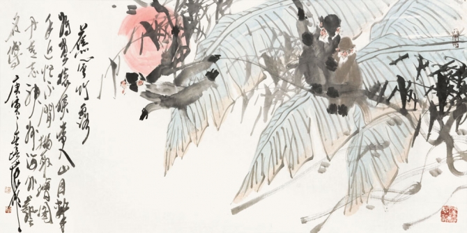  蕉风竹露