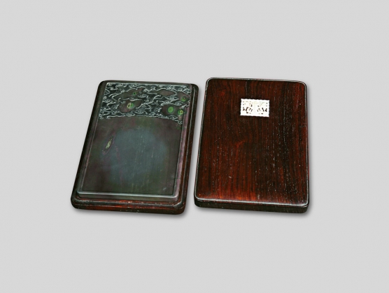 云纹麻坑端砚