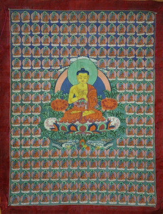 释迦摩尼佛唐卡