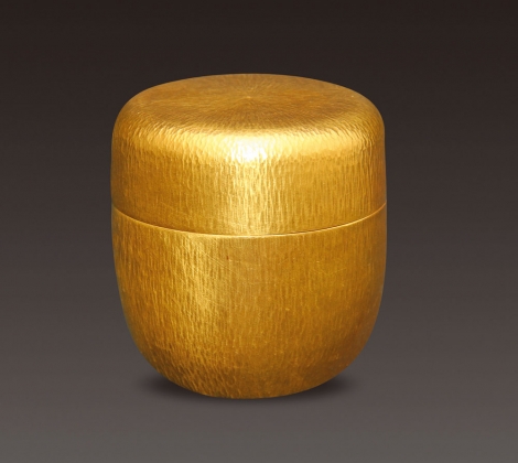 纯金茶入